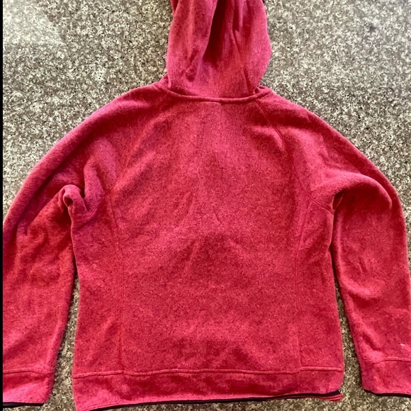 The North Face Hoodie Pullover size large Heathered red - Picture 7 of 7
